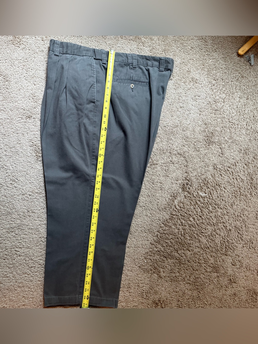 Men's Pleated Dress Pants - Black